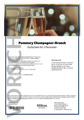 Pommery Champagner-Brunch