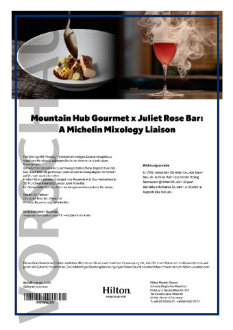 Mountain Hub Gourmet x Juliet Rose Bar